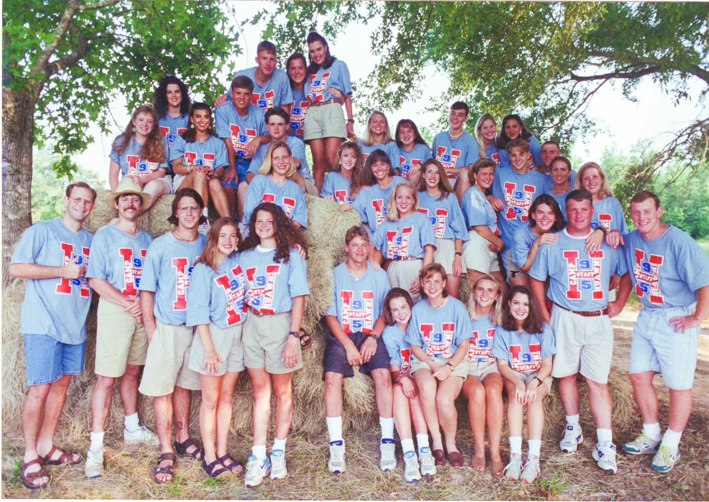 A Camp Huawni alumnus back at camp