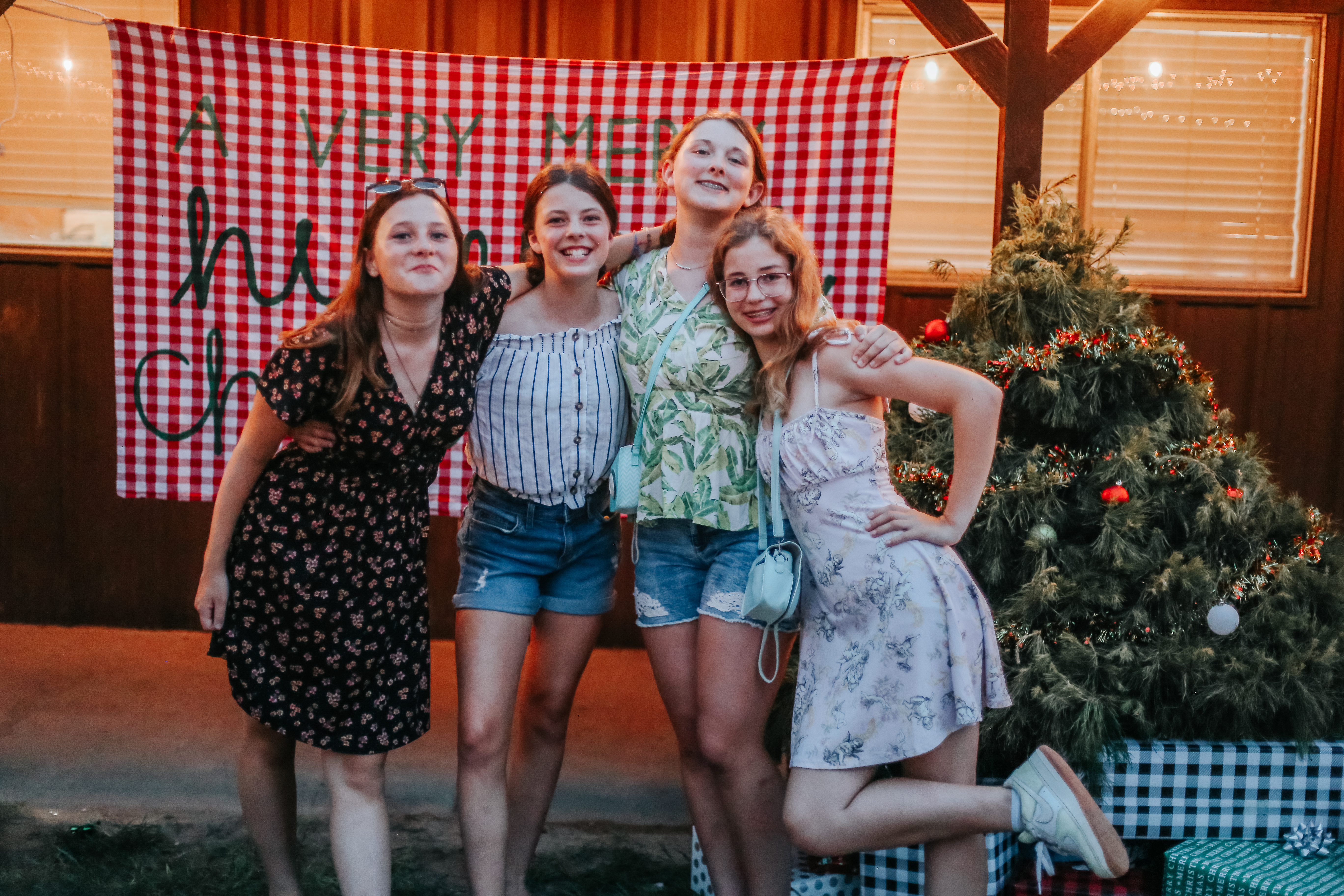 Christmas in July at Camp Huawni